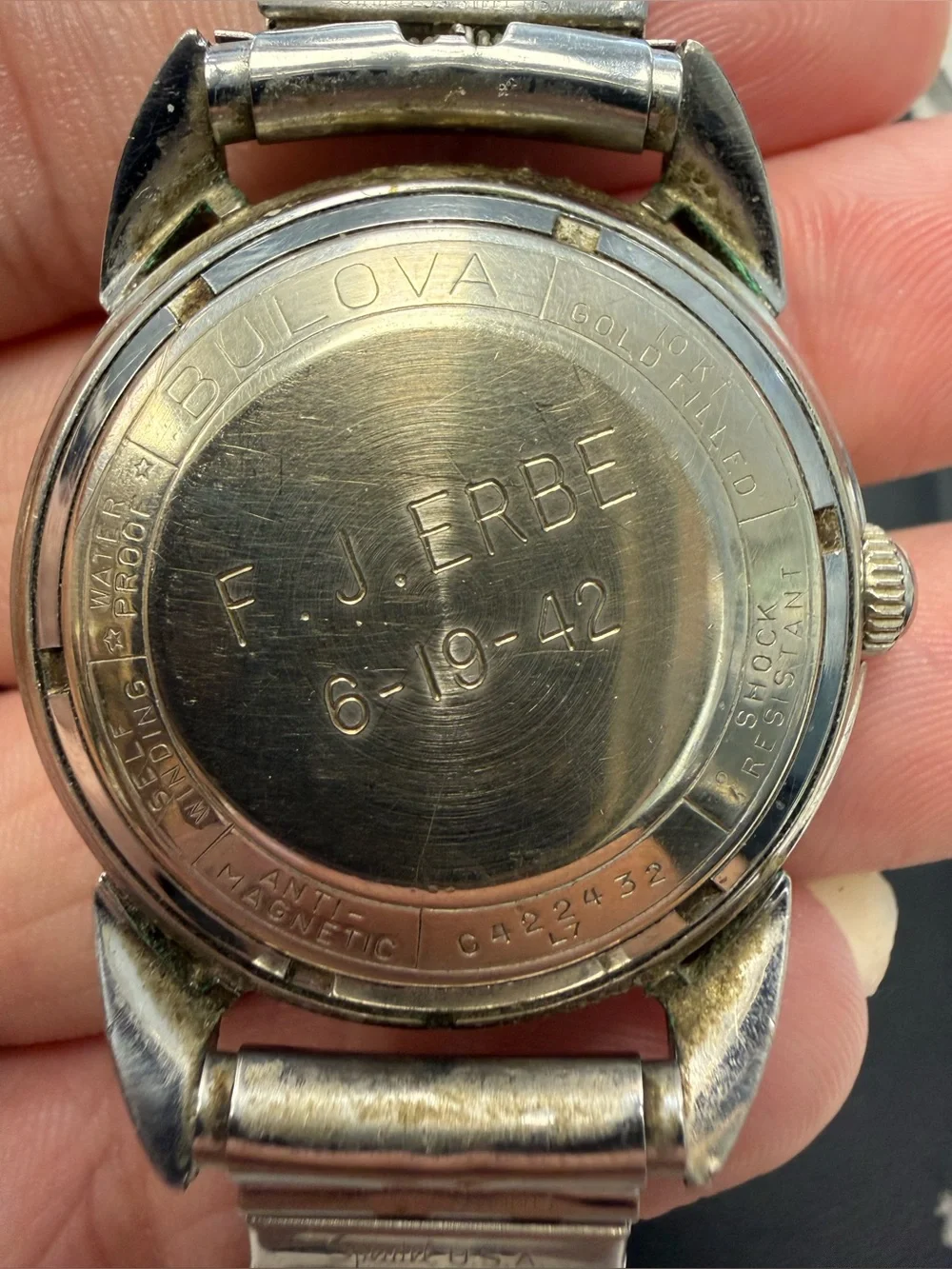 Bulova 23 Jewels Self Winding Watch